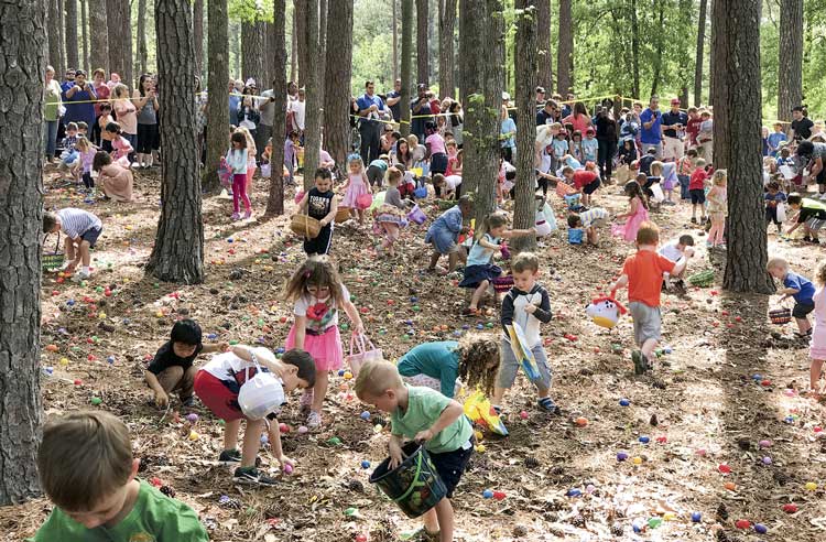 Peachtree City Easter Egg Hunt 2017.