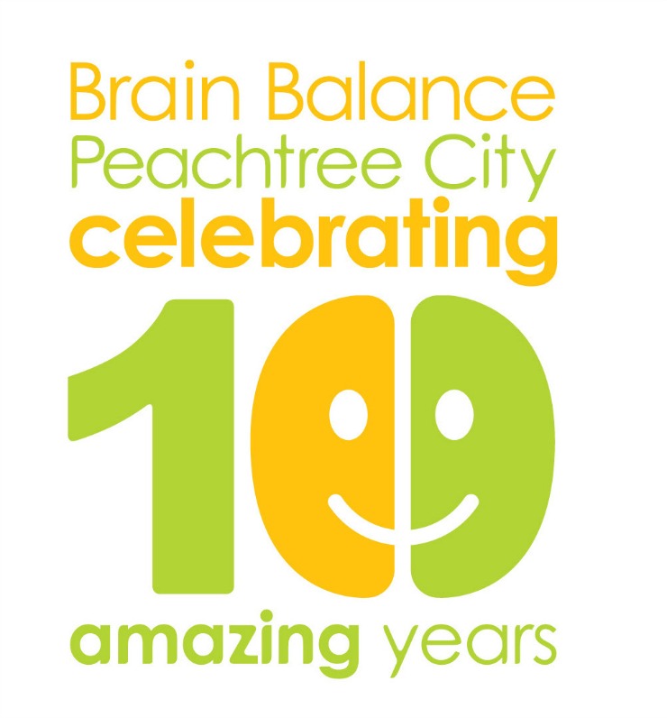 Brain-Balance-Peachtree-City-10 anniversay LOGO