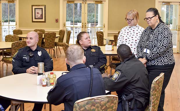 Coffee with a Fayetteville cop