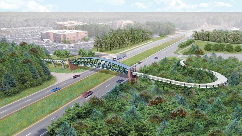 Update on the Fayetteville Pedestrian Bridge