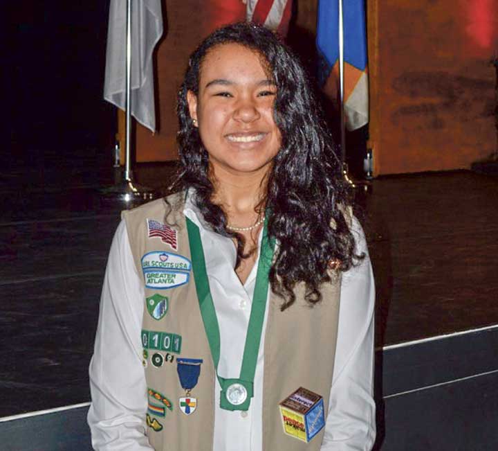 Girl Scout aids homeless shelter in Atlanta