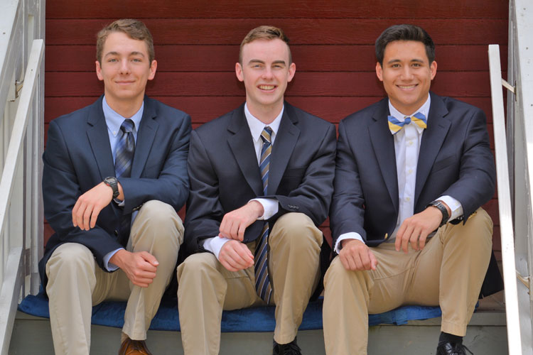 It’s ‘Anchors Aweigh’ for three Whitewater grads