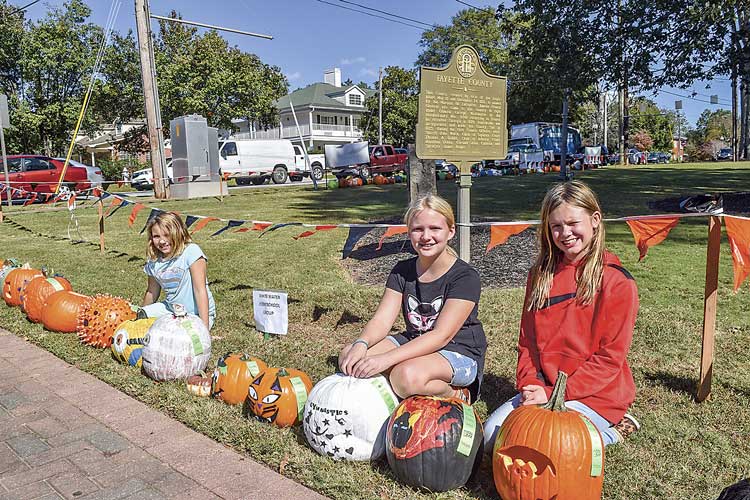 Pumpkin time in Fayetteville