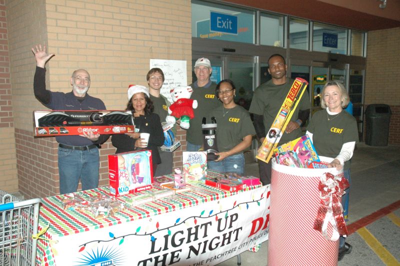 Peachtree City police ready for Christmas toy drive