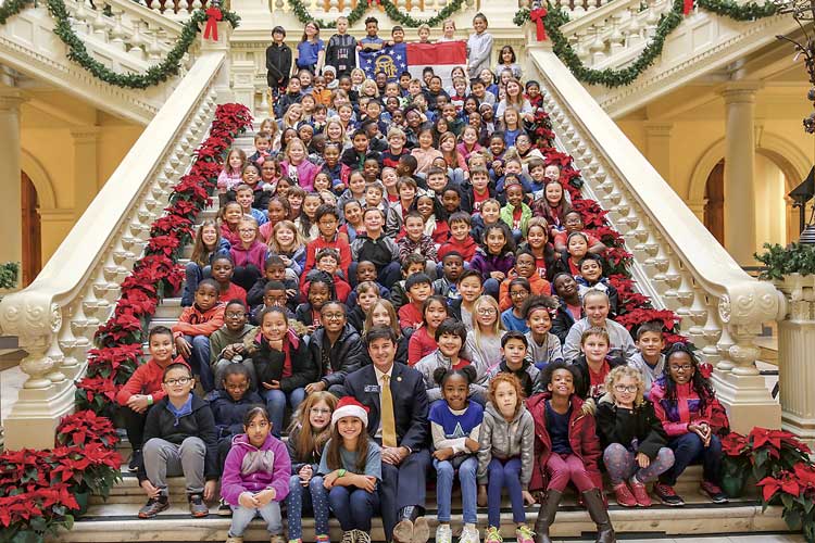 Senator Matt Brass takes 3rd-graders on Capitol ...