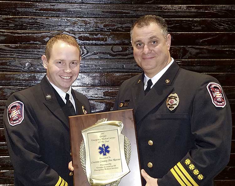 Coweta is Georgia’s EMS of 2017