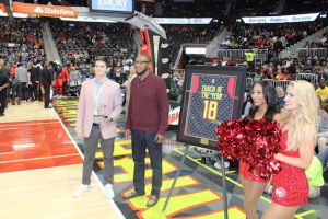 Local coach honored by Hawks, NBA