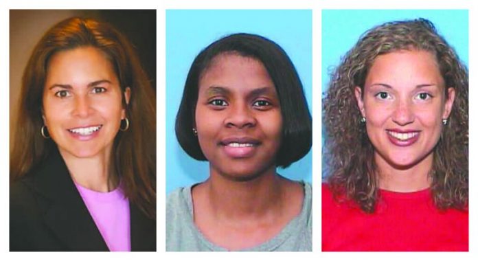 (L-R) Jamie Munoz, Lisa Moore and Jennifer Couch. Photos/Fayette County School System.