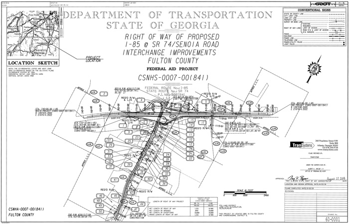 Revived: I-85-Hwy. 74 interchange reconstruction