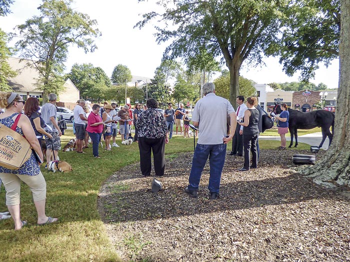 Fayetteville’s courthouse square hosts ble...