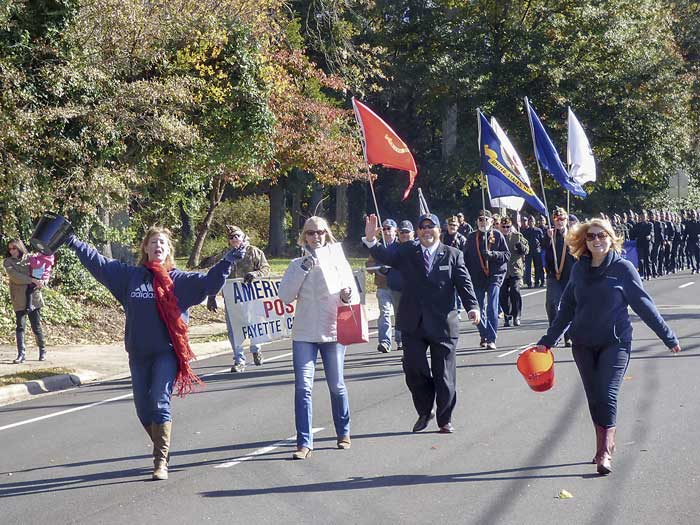 Fayetteville parades in honor of Veterans Day