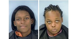 Clockwise from top left, Angel D. Jackson, Brittney E. O’Neal, Destiny P. Carby and Taneisha L. Pope. Photos/Fayette County Jail.