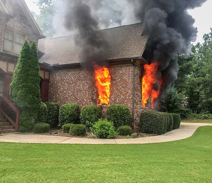 No injuries in central Fayette house fire