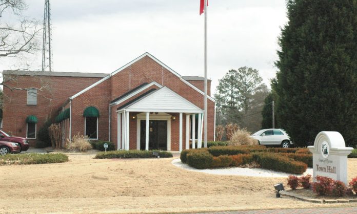 Tyrone Town Hall.