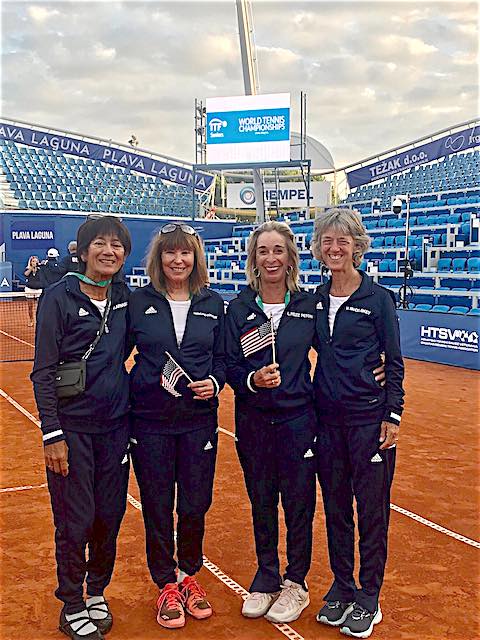 (L-R) Lil Peltz Petow (FL) Jan Kirkland-Cochran (GA), Tina Karwasky (CA), Wendy McColskey (NC). Photo/Submitted.