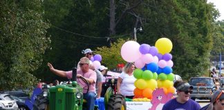 There were plenty of entries in the 44th Annual Tyrone Founders Day parade, held Oct. 5 along Senoia Road. Photo/Ben Nelms.