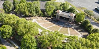 Upgrades to the Brightmoor-Southern Ground Amphitheater in Fayetteville will come in two phases in time for the 2021 concert series. Photo. City of Fayetteville. 