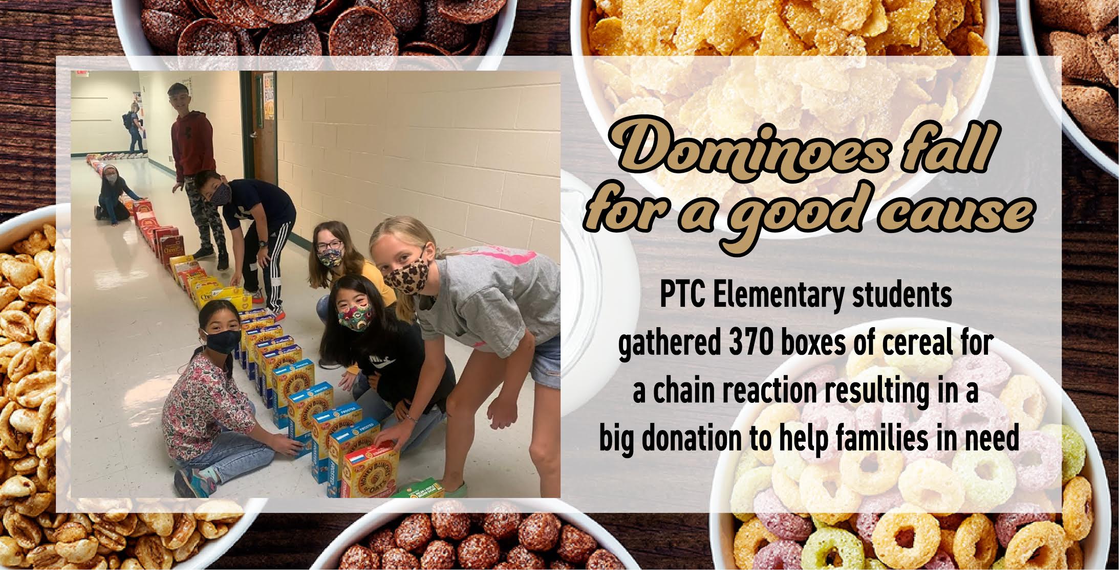 Peachtree City Elementary starts a cereal chain ...