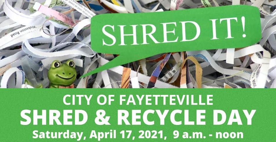 City of Fayetteville shred and recycle event ret...