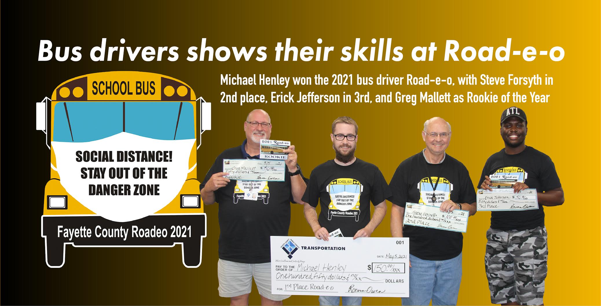 Bus drivers show their skills at Road-e-o