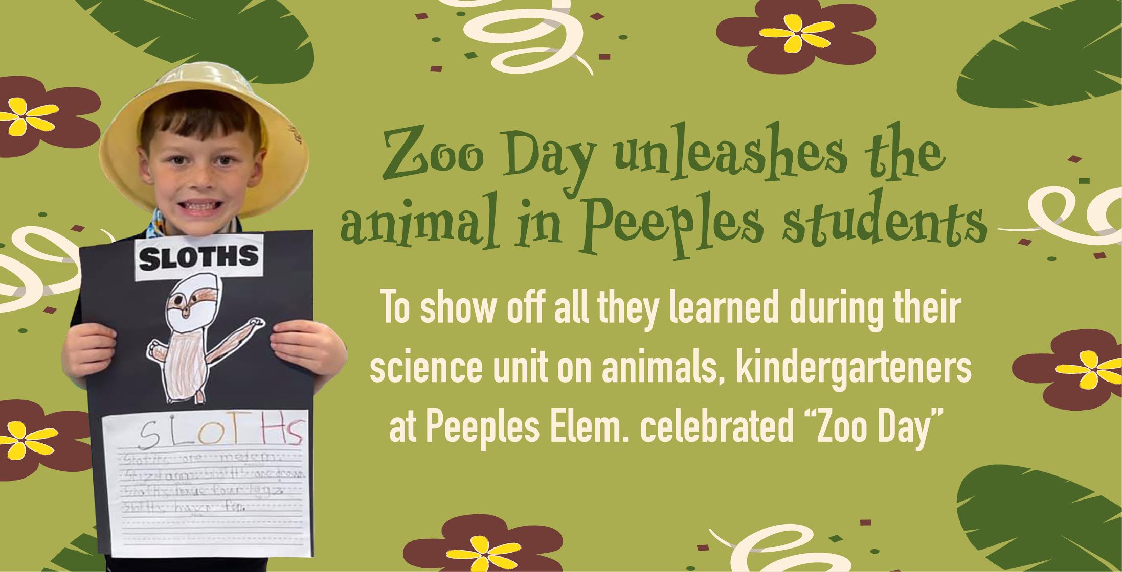 Zoo Day unleashes the animal in Peeples students