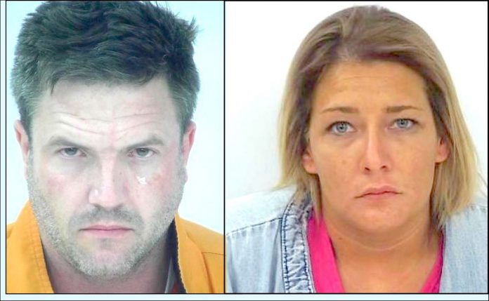 John K. Allen (L) and Kristina Dardo. Photos/Fayette County Jail.