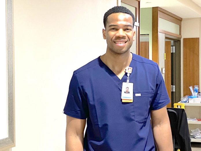 Logan Times started his career journey in the Fayette County School System and now works at the place he trained — Piedmont Fayette Hospital in Fayetteville. Photo/Piedmont Fayette Hospital.