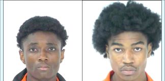 Avion A. Bentley (L) and Rejon Q. Williams. Photos/Fayette County Jail.