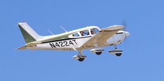 Volunteer pilot takes a family up for a flight from Falcon Field in the Challenge Air event. Photo/Submitted.