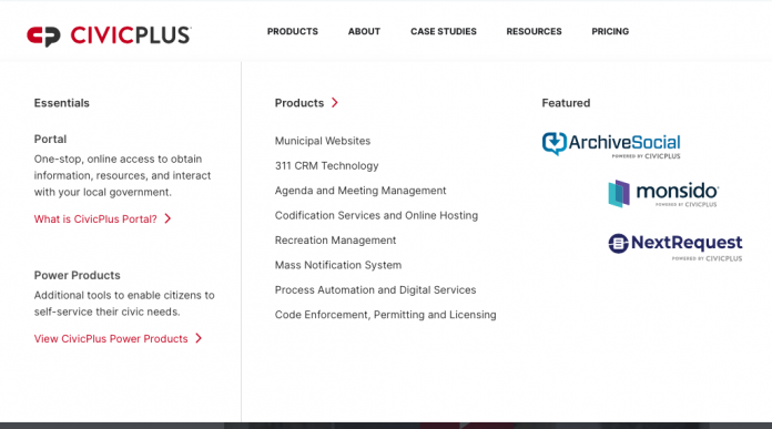 CivicPlus website