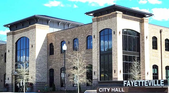 Fayetteville City Hall.