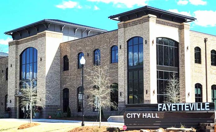 Fayetteville City Hall.