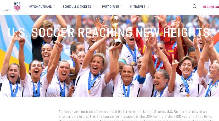 US Soccer website.