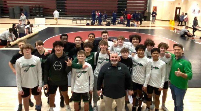 McIntosh High School wrestling team and coaches. Photo/Submitted.