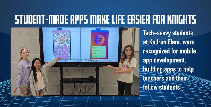 Student-made apps make life easier at Kedron