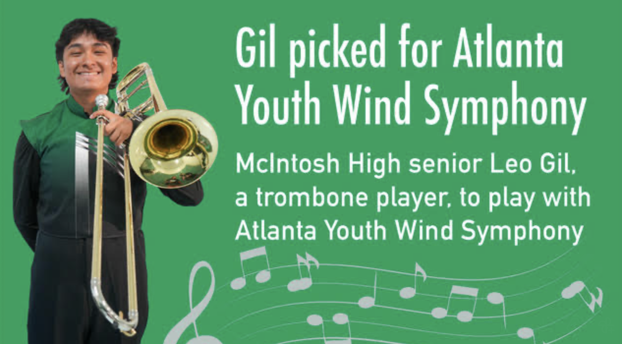 McIntosh’s Gil selected for Atlanta Youth Wind S...