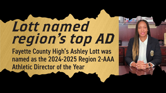 Fayette County HS’s Lott honored as top Athletic...