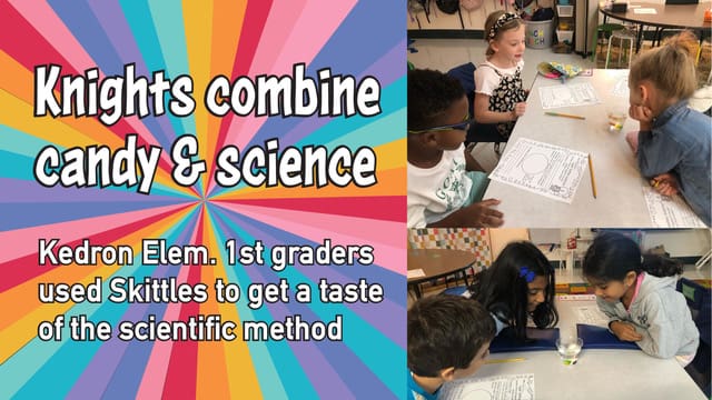 Kedron combines science and Skittles