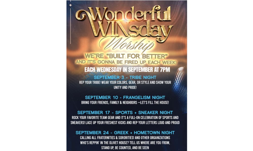 The Olivet Church Presents: Wonderful WINsdays W...