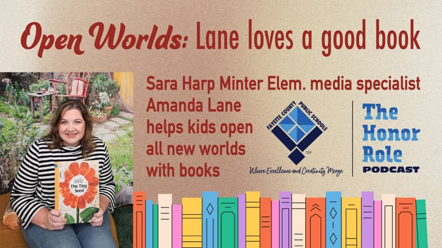 Open Worlds: Lane shares love of a good book