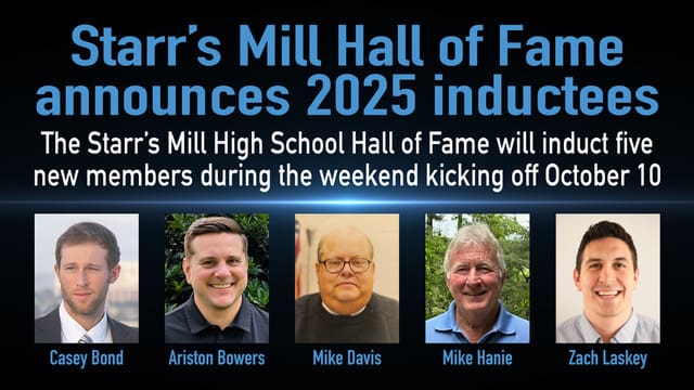 Starr’s Mill Hall of Fame announces 2025 inductees