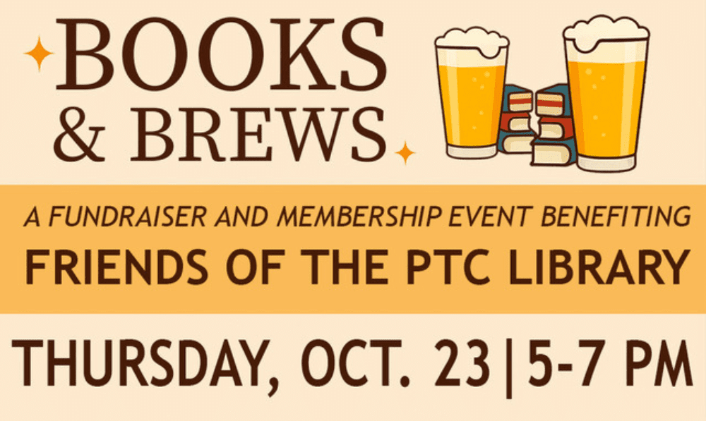 Friends of the Library to Host “Books & Brew...