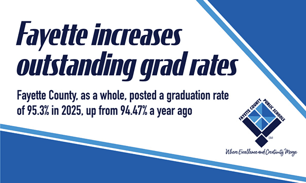Fayette increases outstanding graduation rates