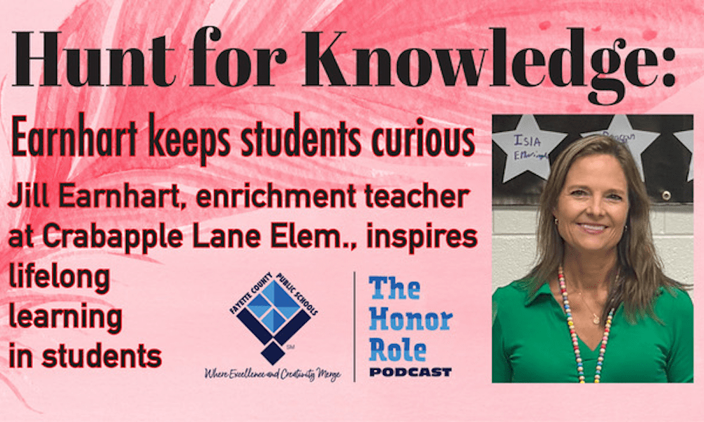 Hunt for Knowledge: Earnhart keeps students curious