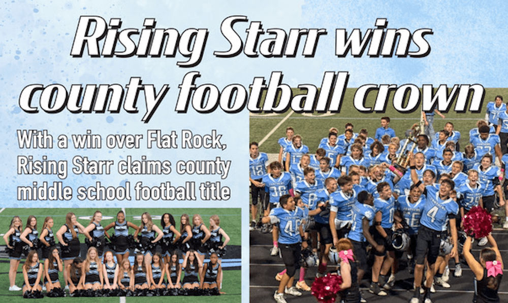 Rising Starr wins county football crown