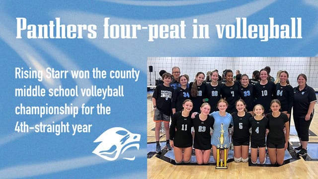 Rising Starr wins 4th-straight volleyball title