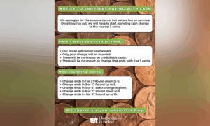 Penny Shortage Reaches Peachtree City Thrift Shop