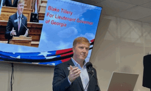 Lt. Gov Candidate Tillery meets with Fayette GOP