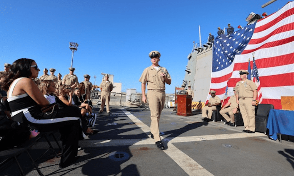 Peachtree City native serves aboard USS Roosevelt