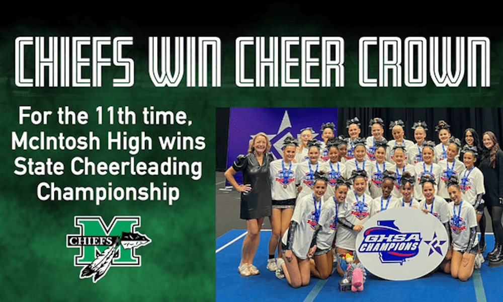 McIntosh wins state cheerleading championship